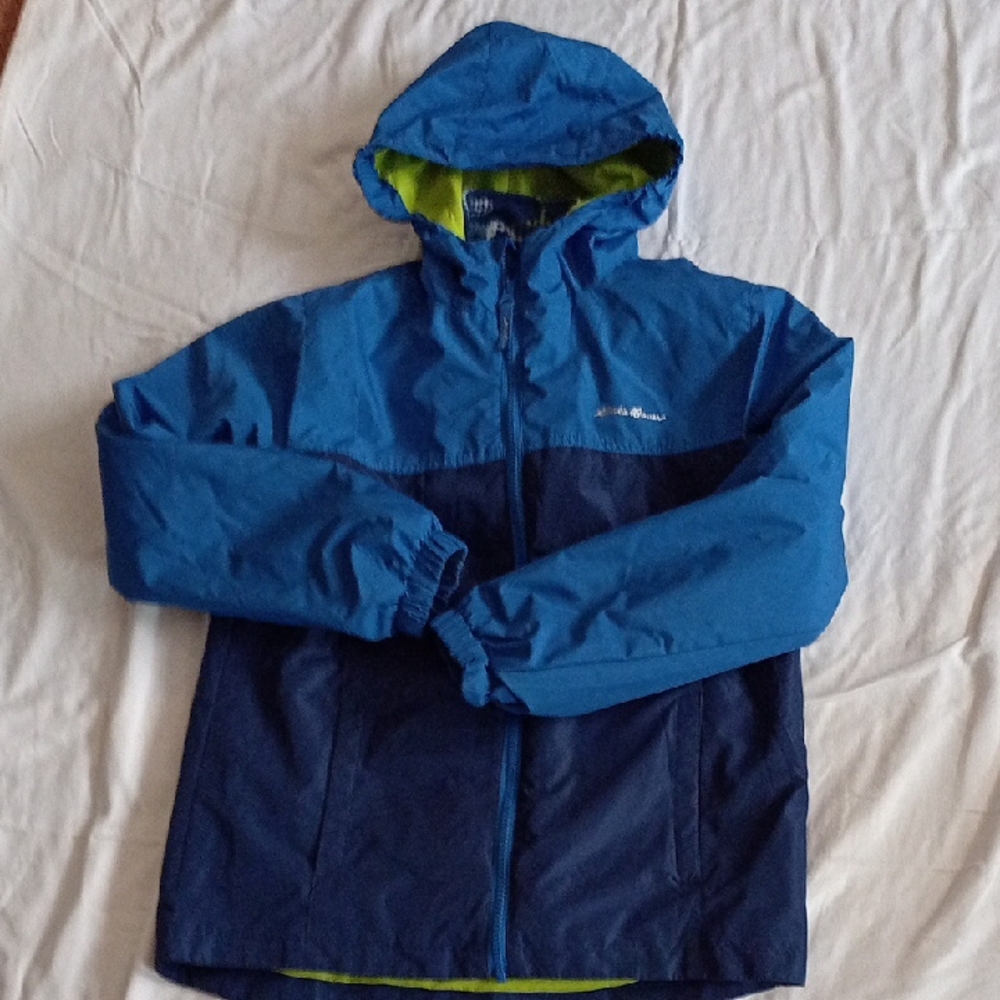 Eddie Bauer Blue 2-layer Kids Jacket with Hood